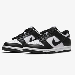 Nike Dunk Low - Panda / Black / White - Kids 4Y